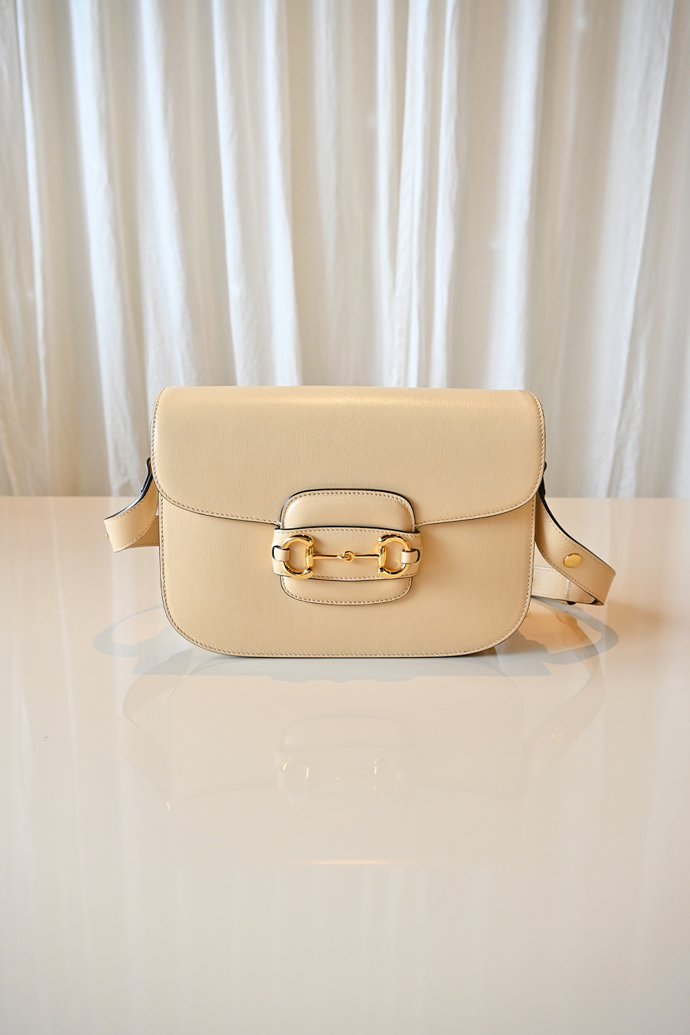 Gucci Horsebit 1955 medium bag | beige