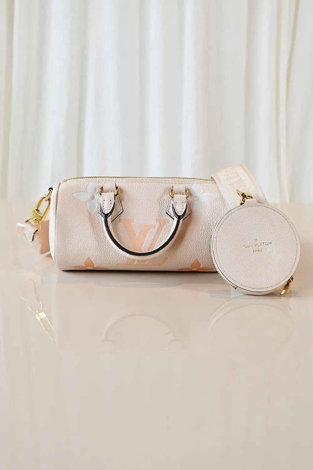 Louis Vuitton Papillon BB bag | beige